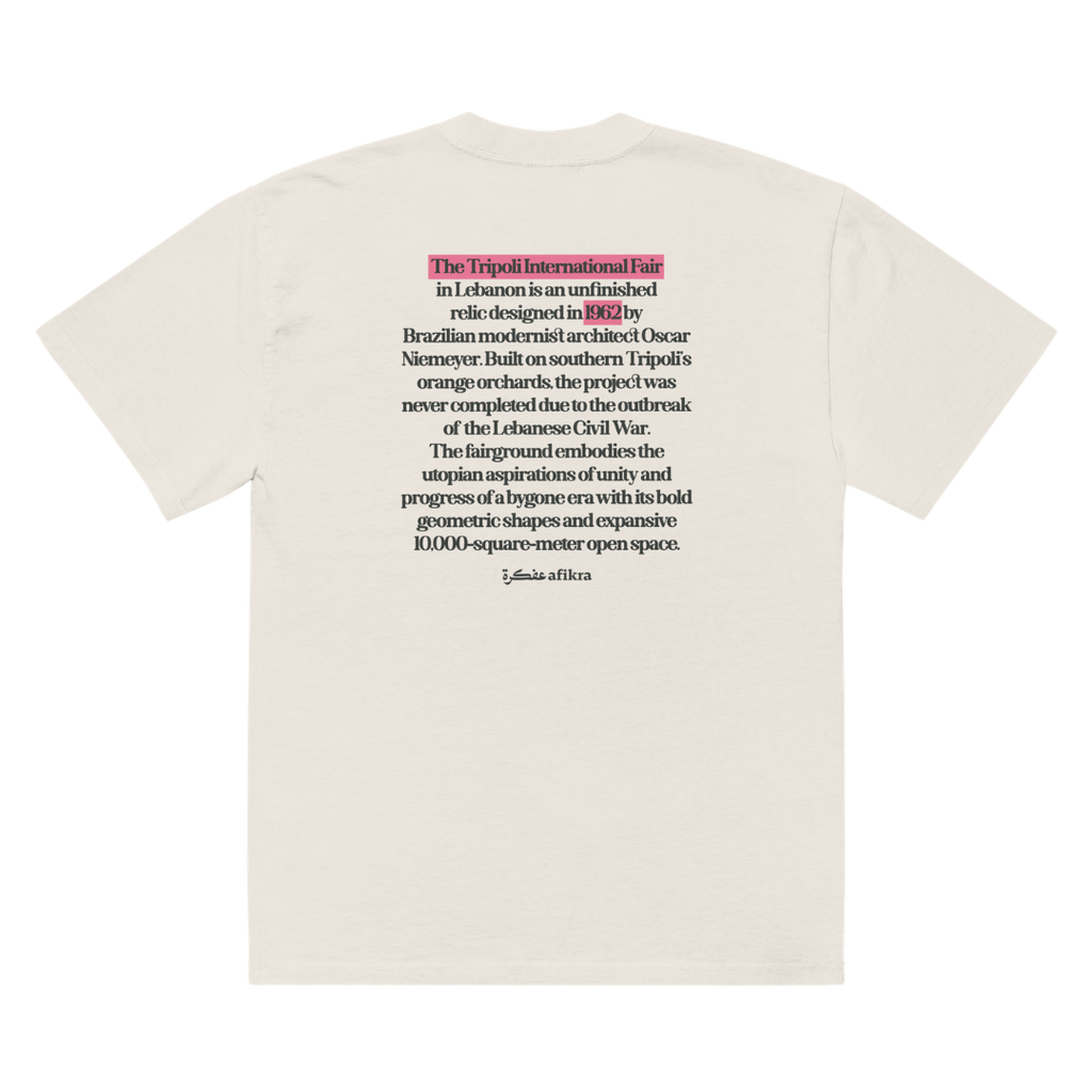 Niemeyer in Tripoli | Monument Oversized Tee