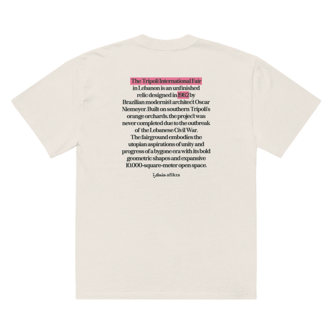 Niemeyer in Tripoli | Monument Oversized Tee