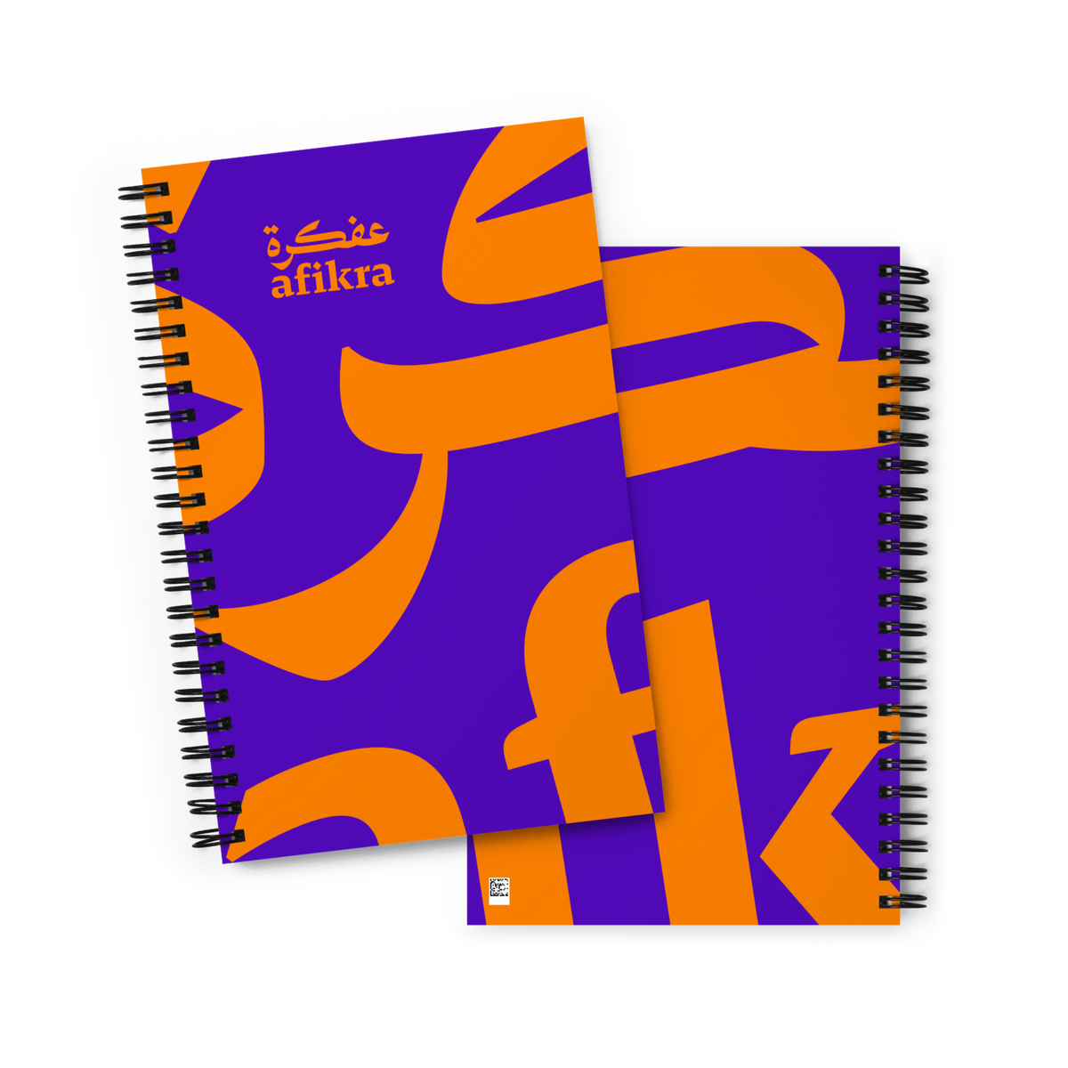afikra Colorful Spiral Notebook